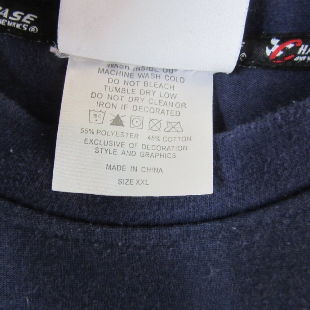 24 Jeff Gordon Chase Authentics Jersey Shirt Navy Rare W/Mistake Adult Size Xxl View 4